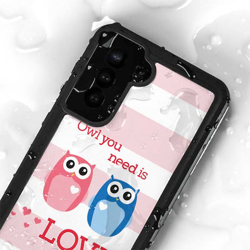 Owl Is All You Need Galaxy S24 Plus Waterproof Case